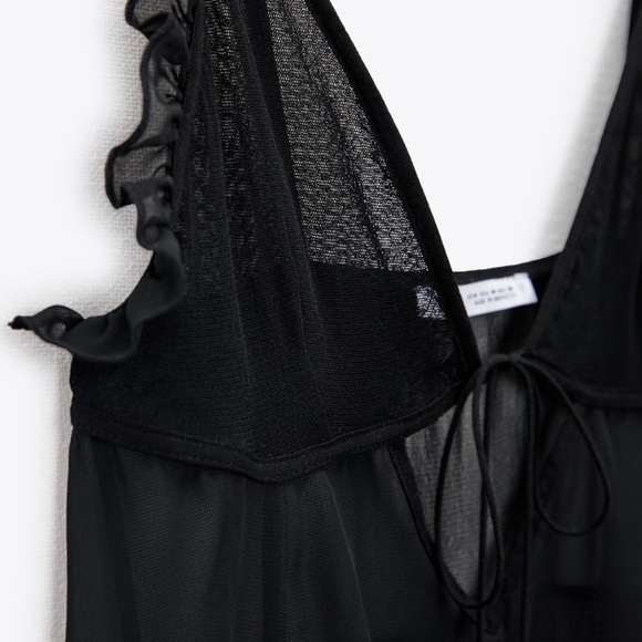 Zara limited edition sheer maxi dress you cannot miss - Picture 6 of 6